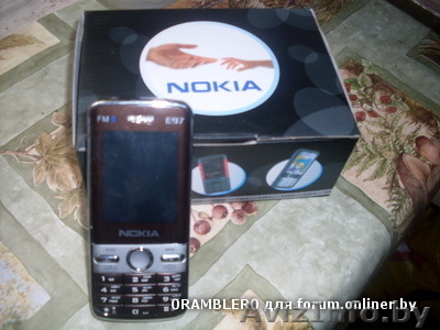Продаю нокиа е97 2 сим. (новый) 45 у.е. - Изображение #1, Объявление #58100