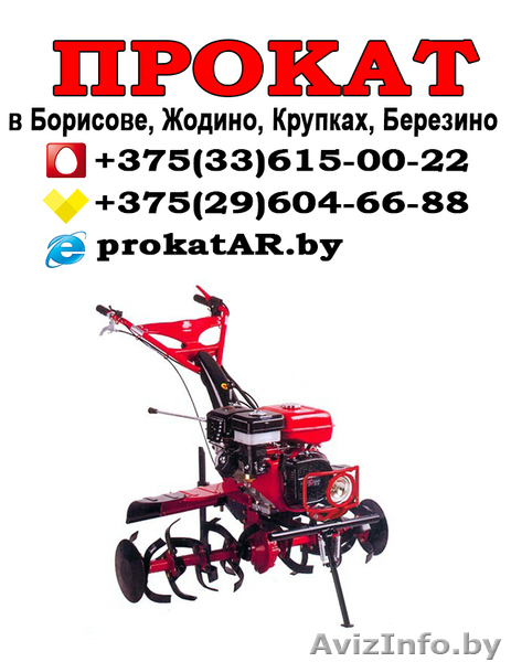 Прокат культиватора в Борисове - Изображение #1, Объявление #1623969