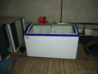 Витрины холодильная и морозильная, лари, стелажи, холодильный шкаф-купе,вывеска  - Изображение #1, Объявление #299568