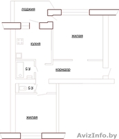 СРОЧНО!!2ух комн. квартира в хорошем состоянии с мебелью и техникой. - Изображение #1, Объявление #1056143