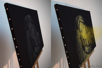 Шоу Золотая пыль, портрет золотой пылью - Изображение #2, Объявление #1379240