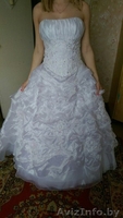 Продам красивое свадебное платье, за хорошую цену! Юбка с 3 кольцами в подарок - Изображение #1, Объявление #1380052