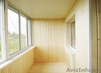 Установка пластиковых окон ПВХ и алюминия, отделка балконов - Изображение #2, Объявление #1578671