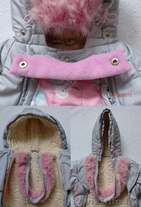 Комбинезон детский зимний (овчина) до 86см,  как новый