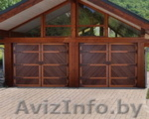 Ворота секционные(сэндвич).Цена завода. Роллеты в любые проемы.