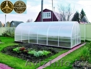 Теплица с поликарбонатом «Сибирская» 8x3x2 плюс подарок