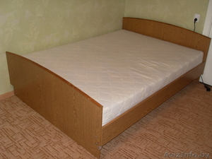 Продам двуспальную кровать с ортопедическим матрацем - Изображение #1, Объявление #1031641
