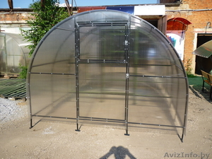 Теплица с поликарбонатом «Сибирская» 6x3x2 плюс подарок