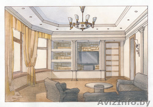 Дизайн интерьера дома, офиса ресторана, квартиры и т.д. - Изображение #1, Объявление #1074014