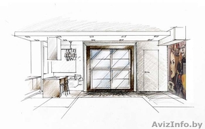 Художественный дизайн интерьера