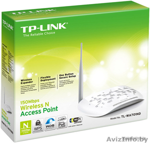 Точка доступа TP-Link TL-WA701ND - усилитель WI-FI - Изображение #1, Объявление #1232729