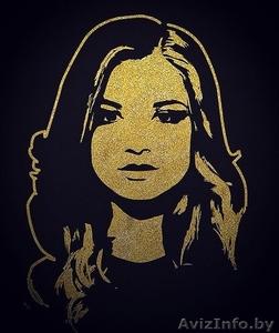 Шоу Золотая пыль, портрет золотой пылью - Изображение #1, Объявление #1379240