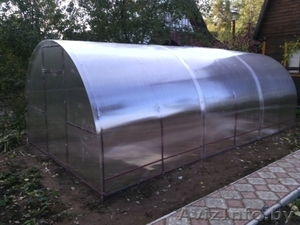 Производим теплицы из грунтованного или оцинкованного профиля