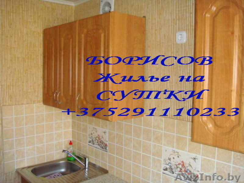 КВАРТИРЫ НА СУТКИ.+375291110233.Г.БОРИСОВ.ЦЕНТР.РЕАЛЬНЫЕ ЦЕНЫ.TV/DVD,СВЧ. - Изображение #7, Объявление #191248