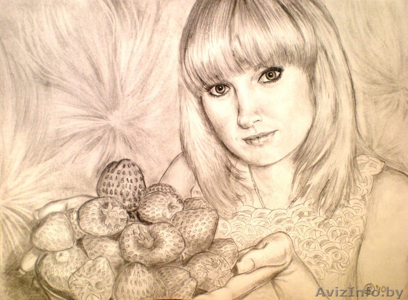 Портреты карандашом под заказ с фотографии - Изображение #1, Объявление #394186