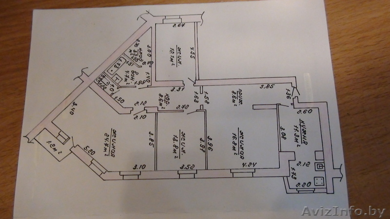 4-хкомнатная квартира без посредников в г. Борисове - Изображение #1, Объявление #946035