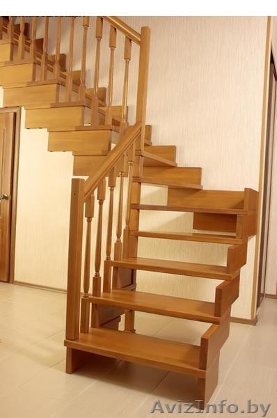 Лестница из массива дерева - Изображение #1, Объявление #706167