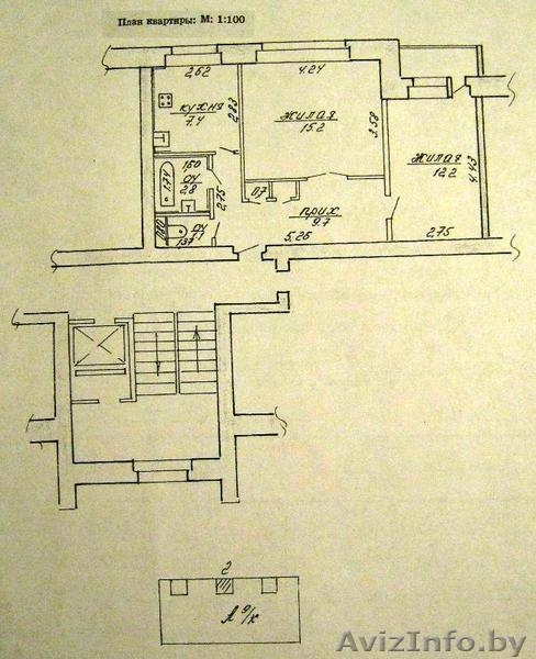 2-комнатная квартира по адресу ул.Строителей д.45 - Изображение #2, Объявление #1091052