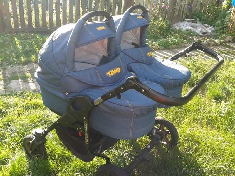 Детская коляска для двойни TAKO Jumper Duo б/у - Изображение #5, Объявление #1132457