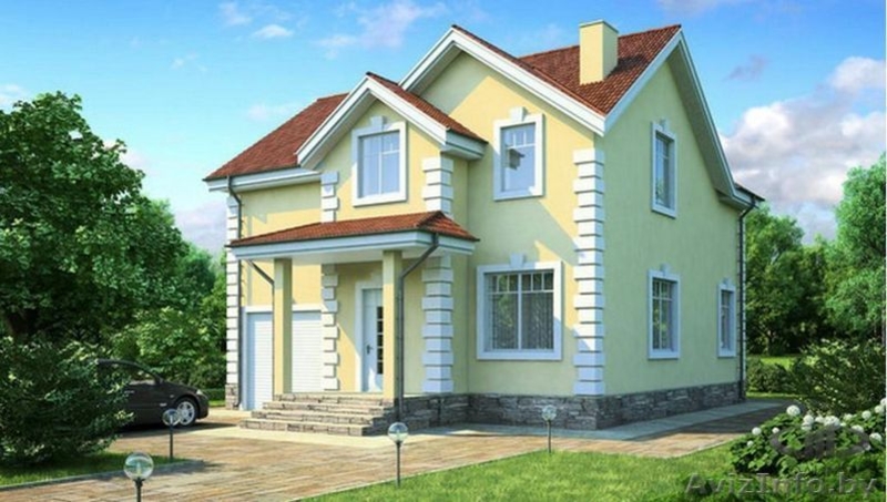 Фасадные работы- штукатурка. покраска, утепление, облицовка - Изображение #4, Объявление #1417689