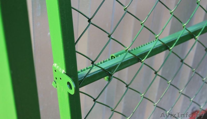 Установка ворот и калиток из сетки рабицы - Изображение #1, Объявление #1441000