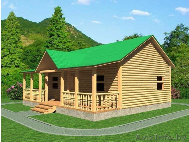 Сруб Дома Филипп 9х8 м из бруса установка в Борисове - Изображение #2, Объявление #1613207