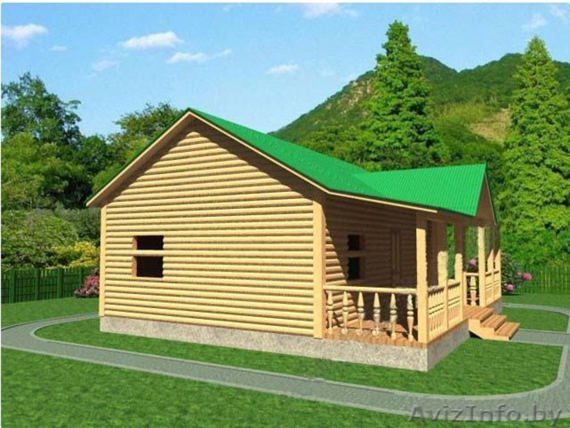 Сруб Дома Филипп 9х8 м из бруса установка в Борисове - Изображение #3, Объявление #1613207