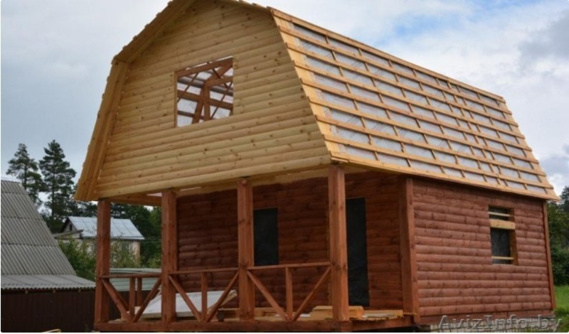 Дом-Баня из бруса готовые срубы с установкой-10 дней недорого Борисов - Изображение #1, Объявление #1616341