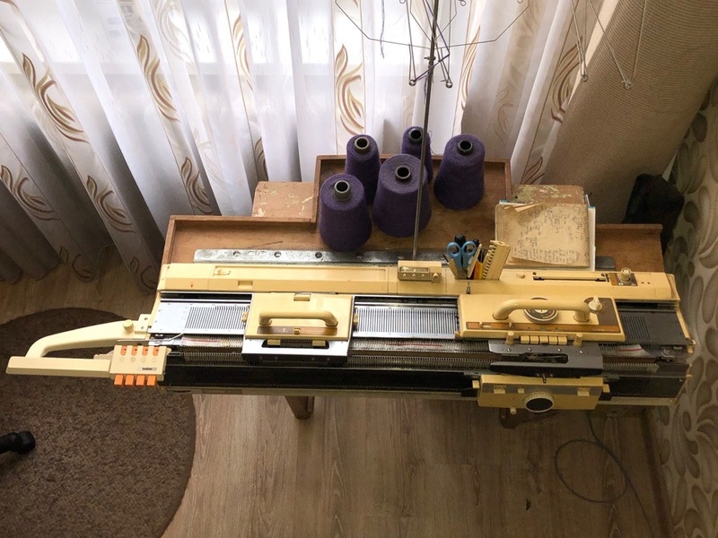 Продам 2х-фонтурную вязальную машину BROTHER KH-860 - Изображение #1, Объявление #1656384